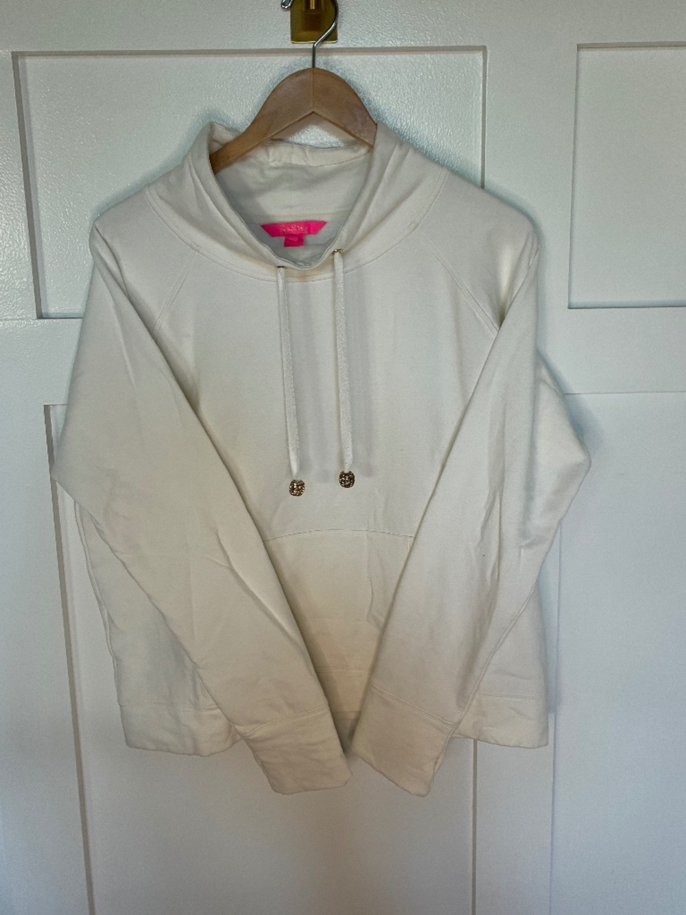 Lilly Pulitzer funnel neck sweatshirt pullover